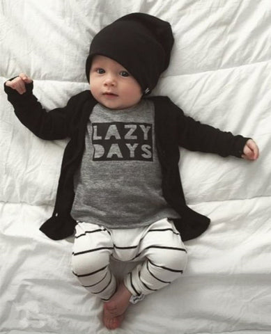 Cotton Long-Sleeved Fashion Set