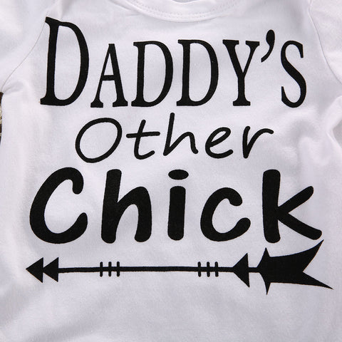 Daddy's Other Chick Baby Girl Clothes
