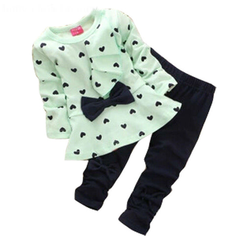 Heart-shaped Clothing Set