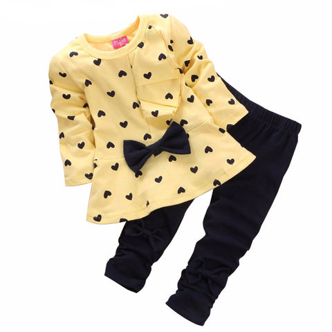 Heart-shaped Clothing Set