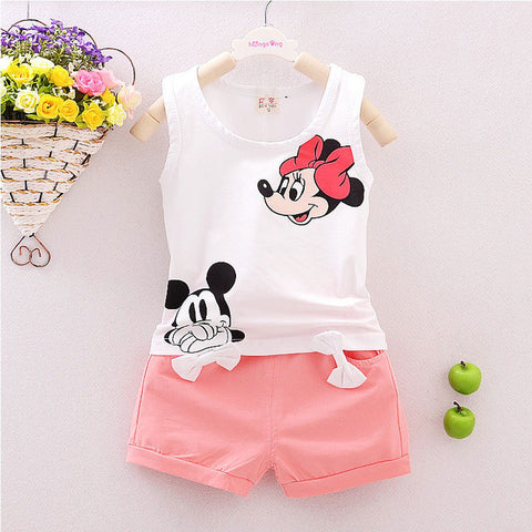 Mickey & Minnie Spring Baby Clothing Sets