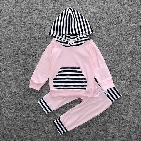 Hooded Long Sleeve With Floral Pants