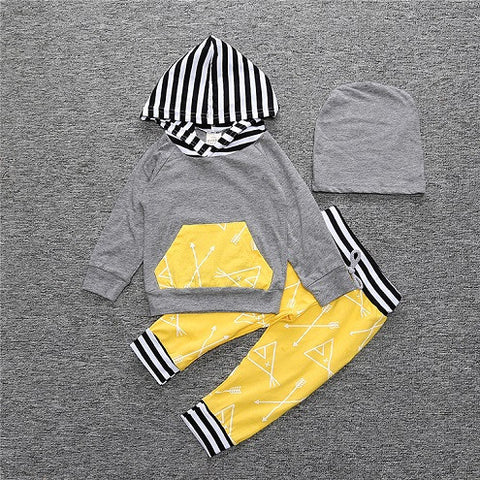 Hooded Long Sleeve With Floral Pants