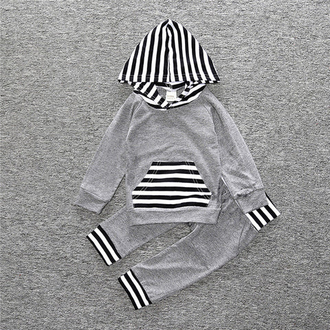 Hooded Long Sleeve With Floral Pants