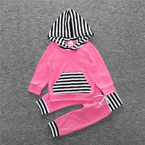 Hooded Long Sleeve With Floral Pants
