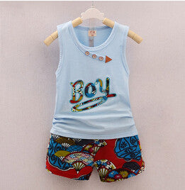 Sleeveless Set For Boys